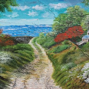 To the shore